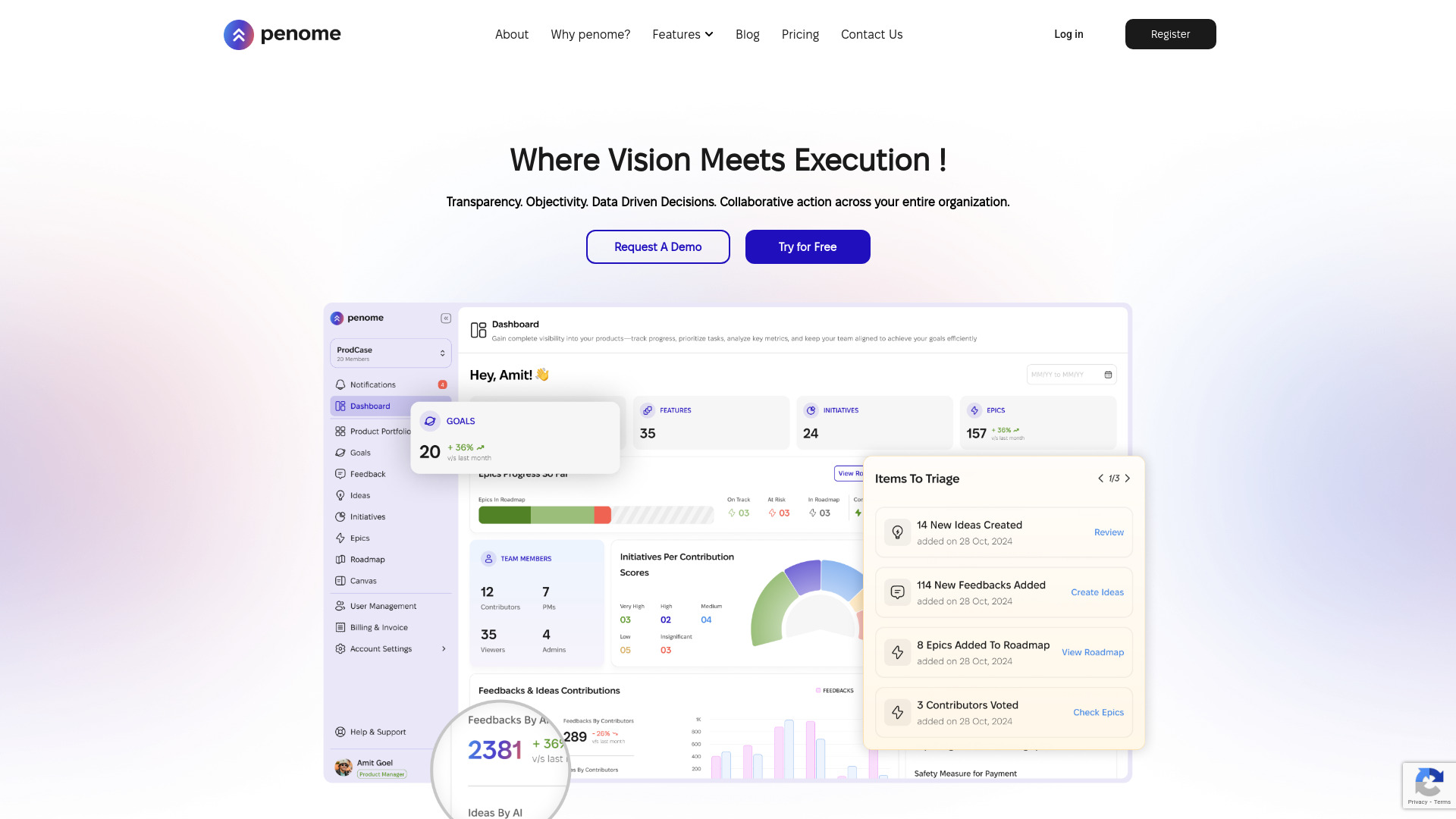 Penome screenshot