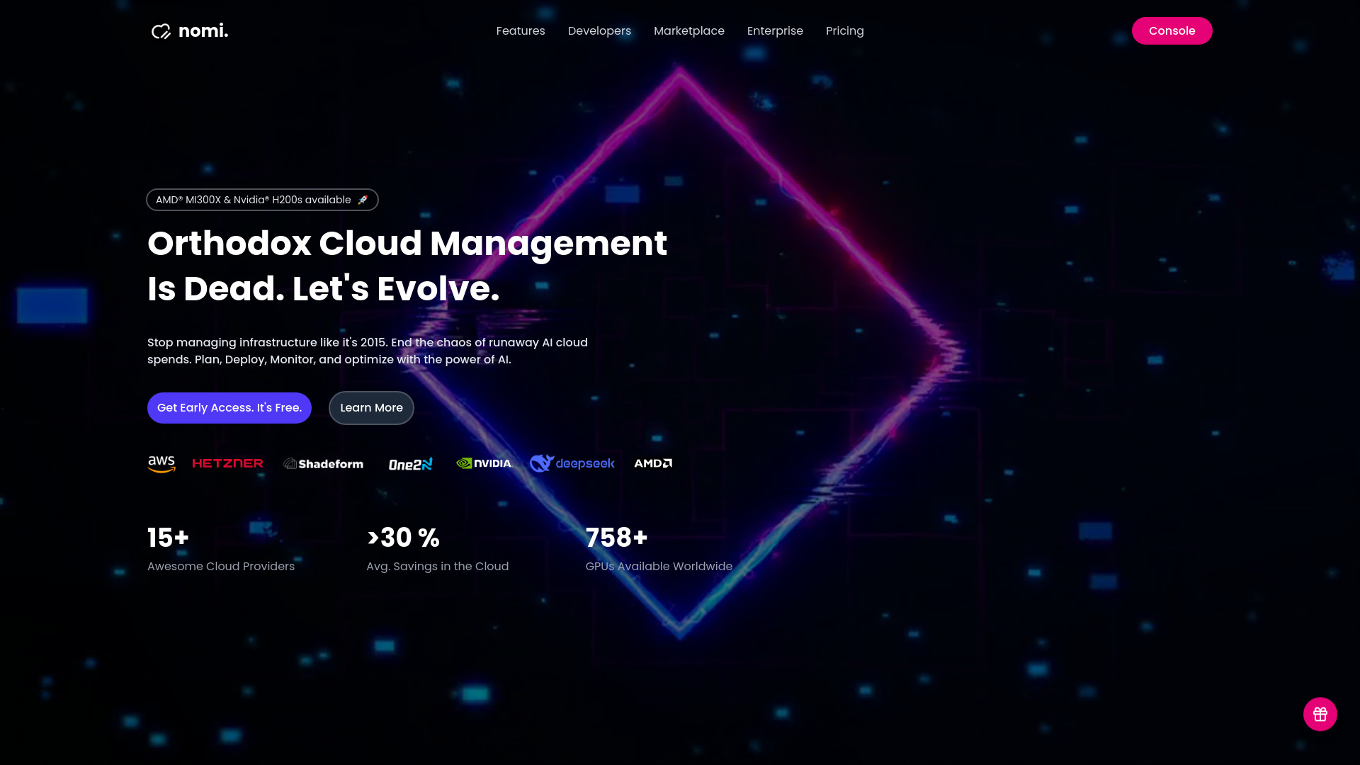 nomi.cloud screenshot