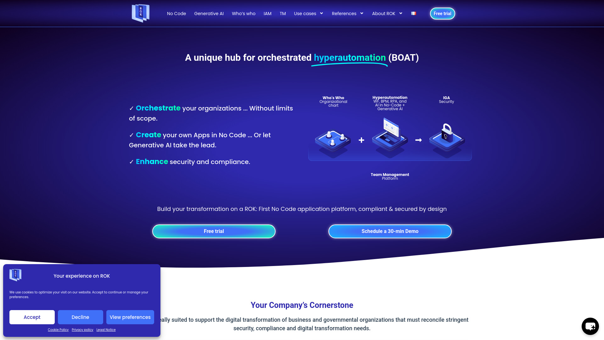 ROK Solution screenshot