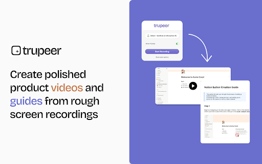 Trupeer.ai screenshot