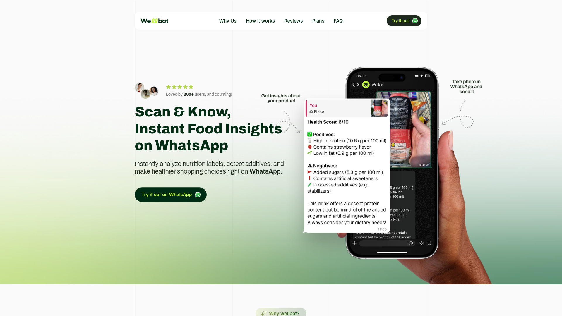 Wellbot screenshot