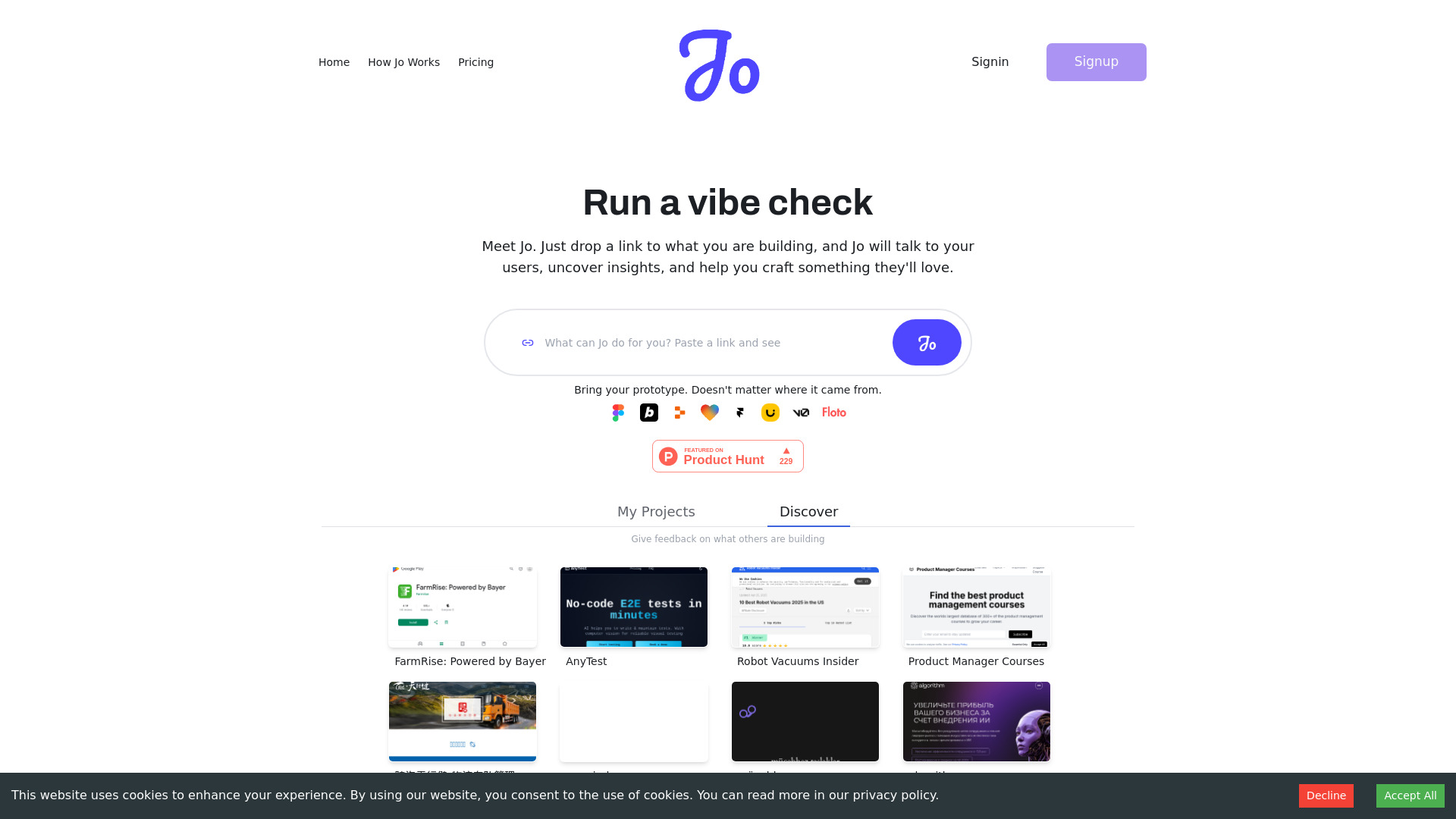 Jo screenshot