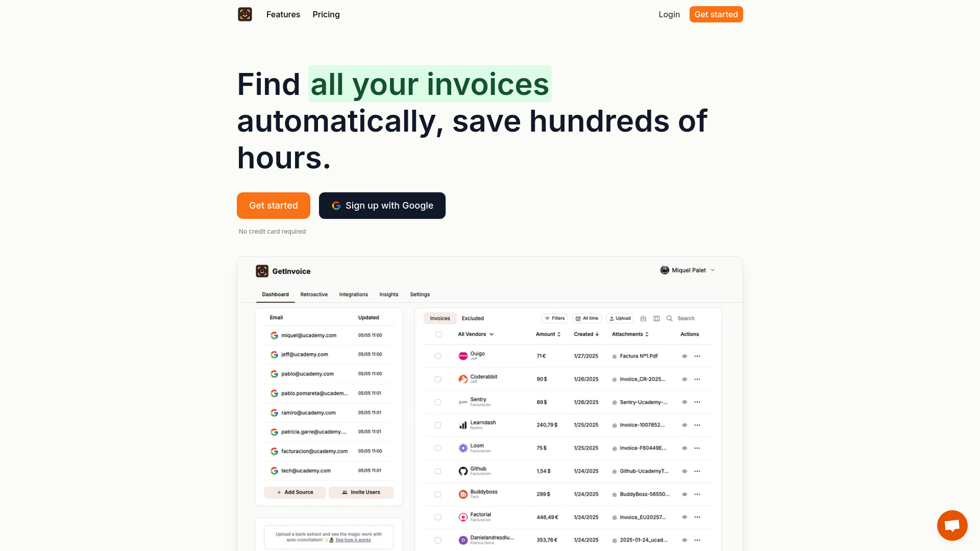 GetInvoice screenshot