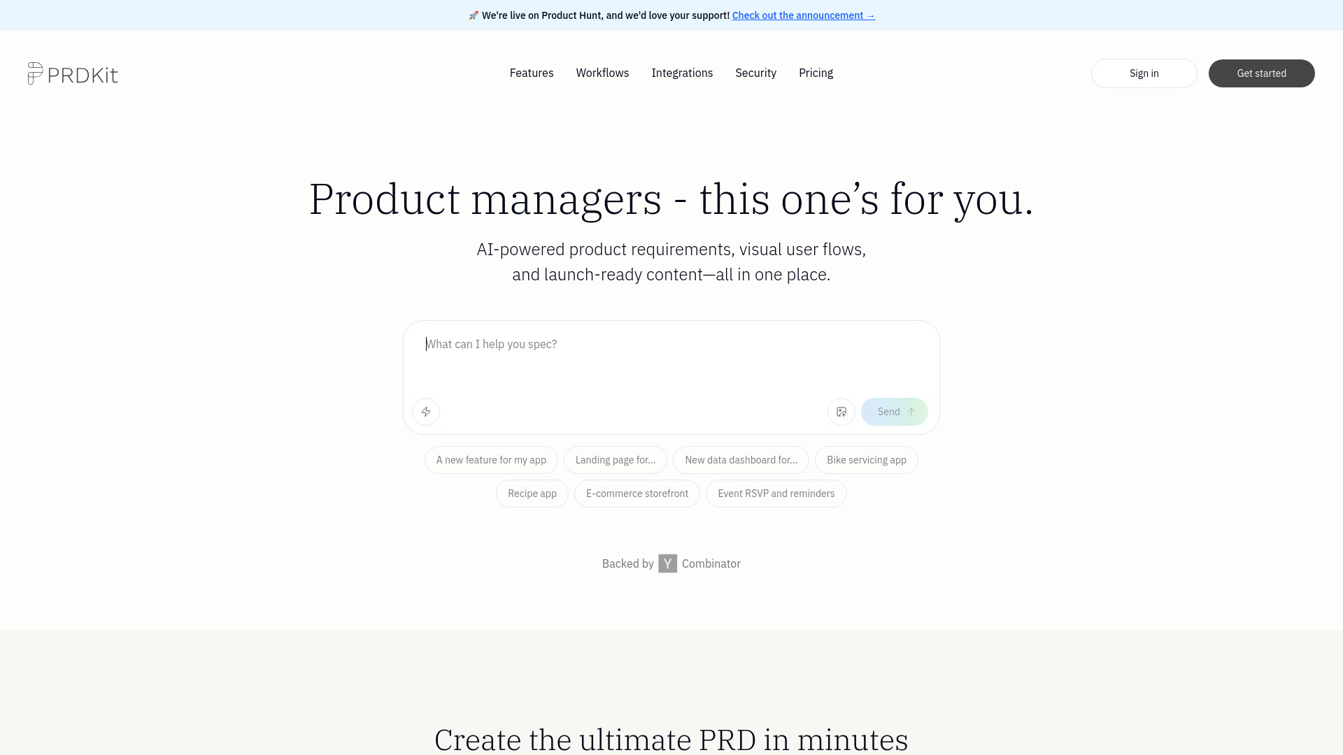 PRDKit screenshot
