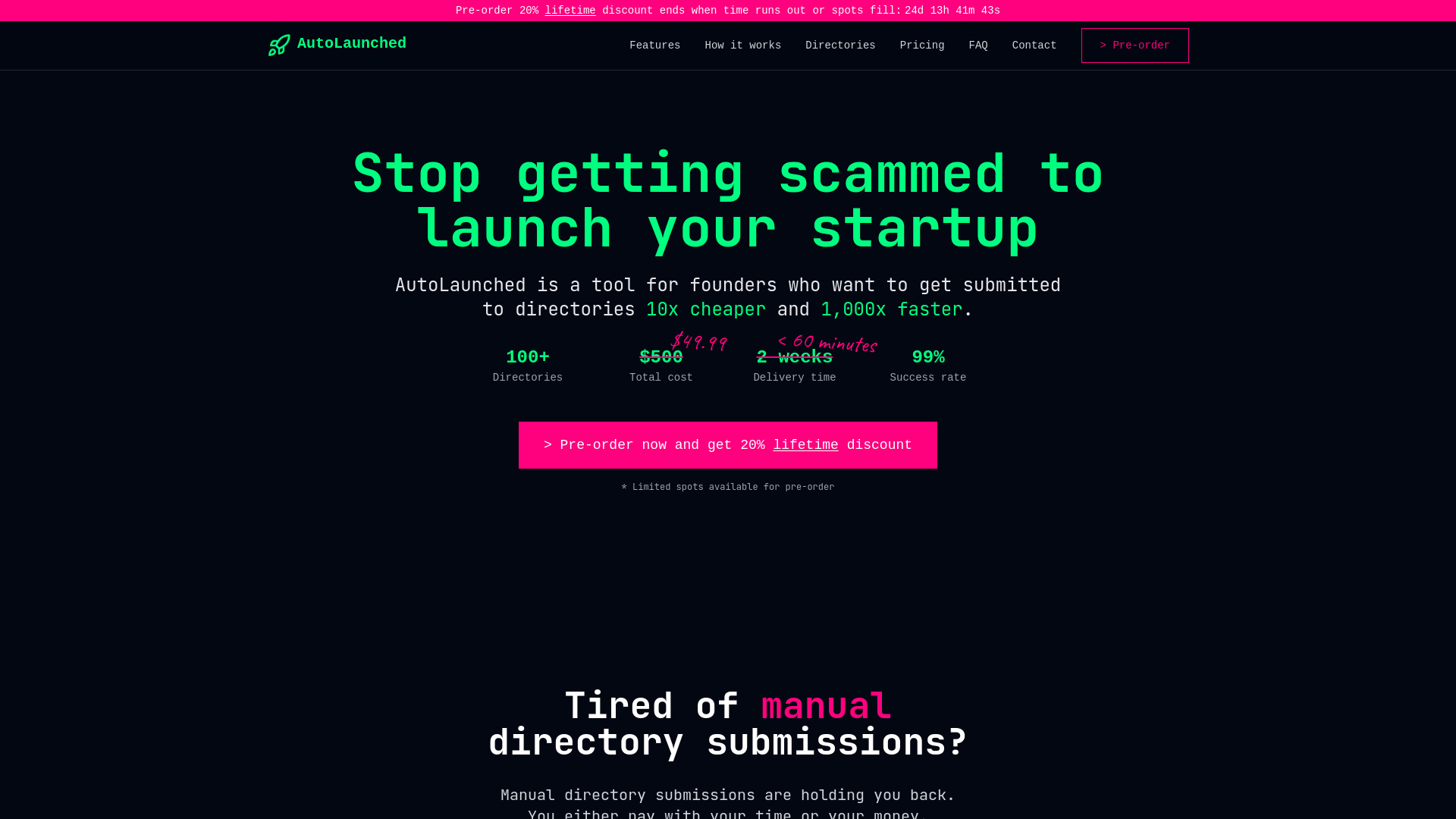 AutoLaunched screenshot