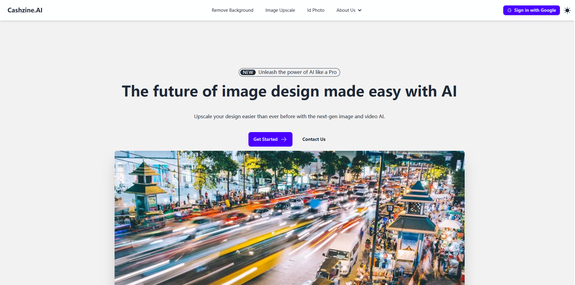 Cashzine.AI — SmarterCashzine.AI — Smarter Image Editing with AI Image Editing with AI screenshot