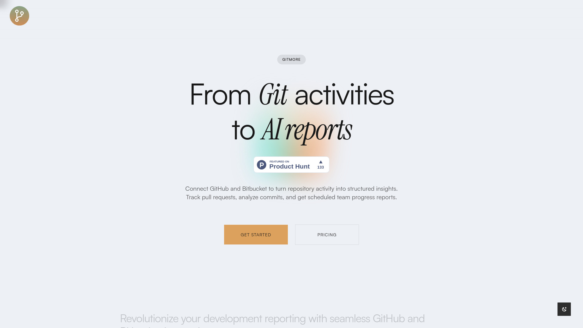 Gitmore screenshot