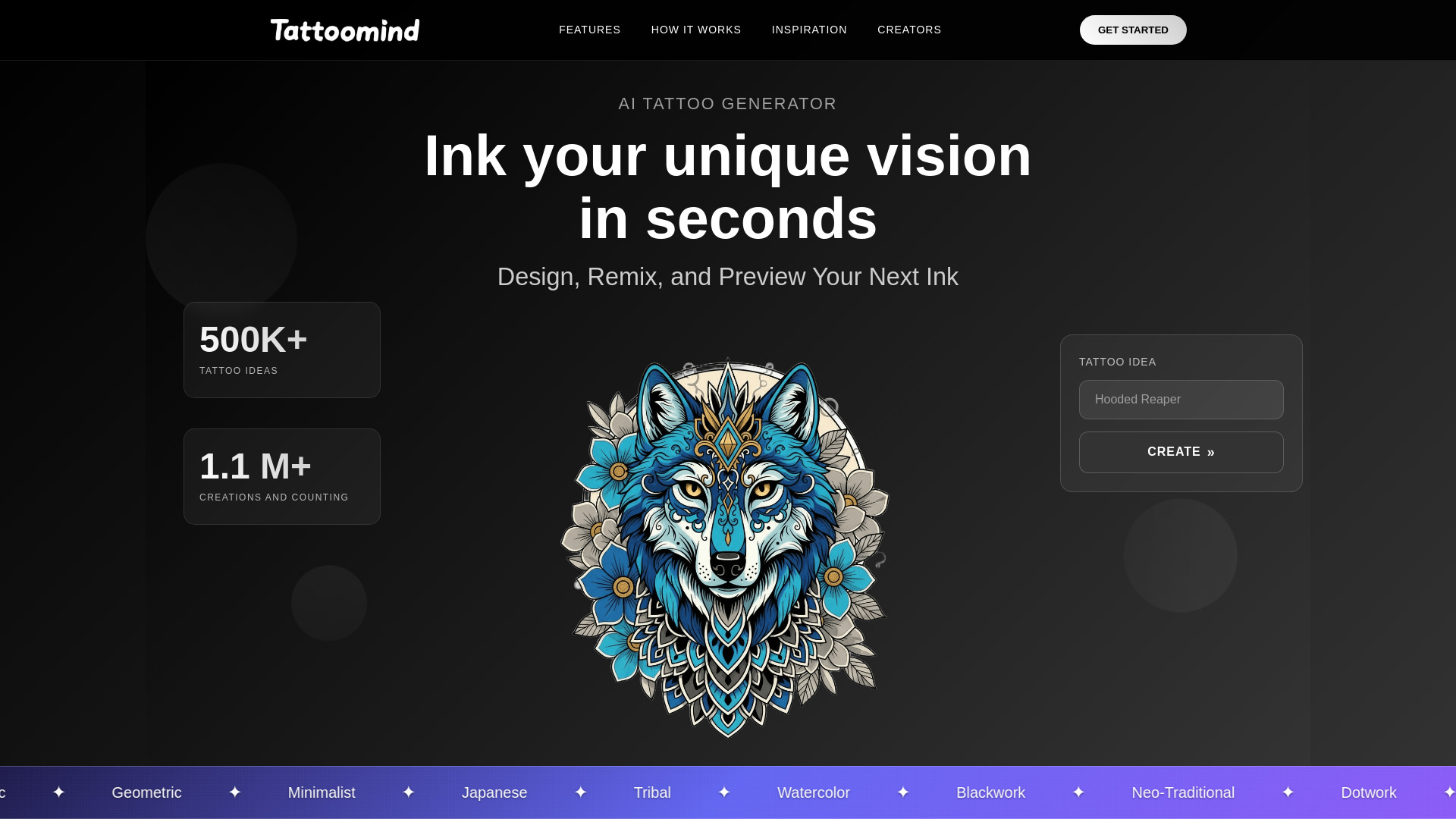 Tattoomind AI screenshot