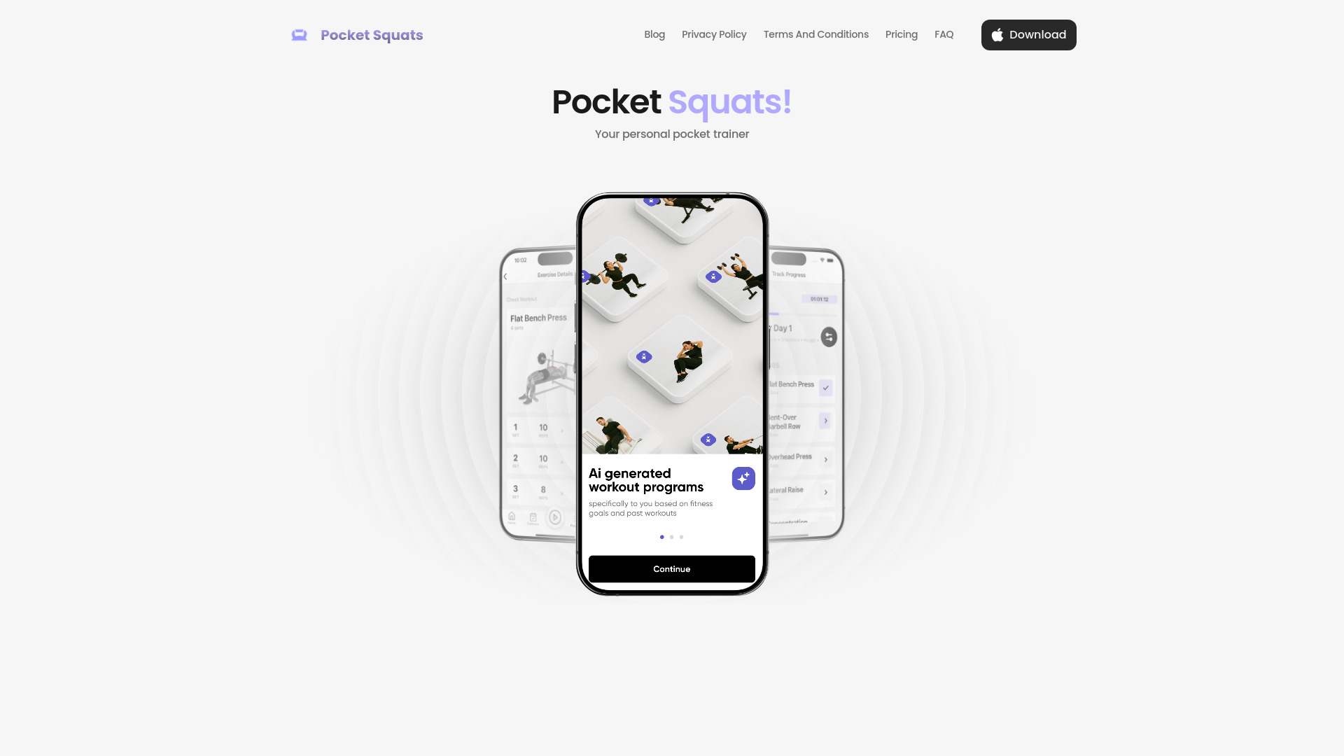 Pocket Squats screenshot