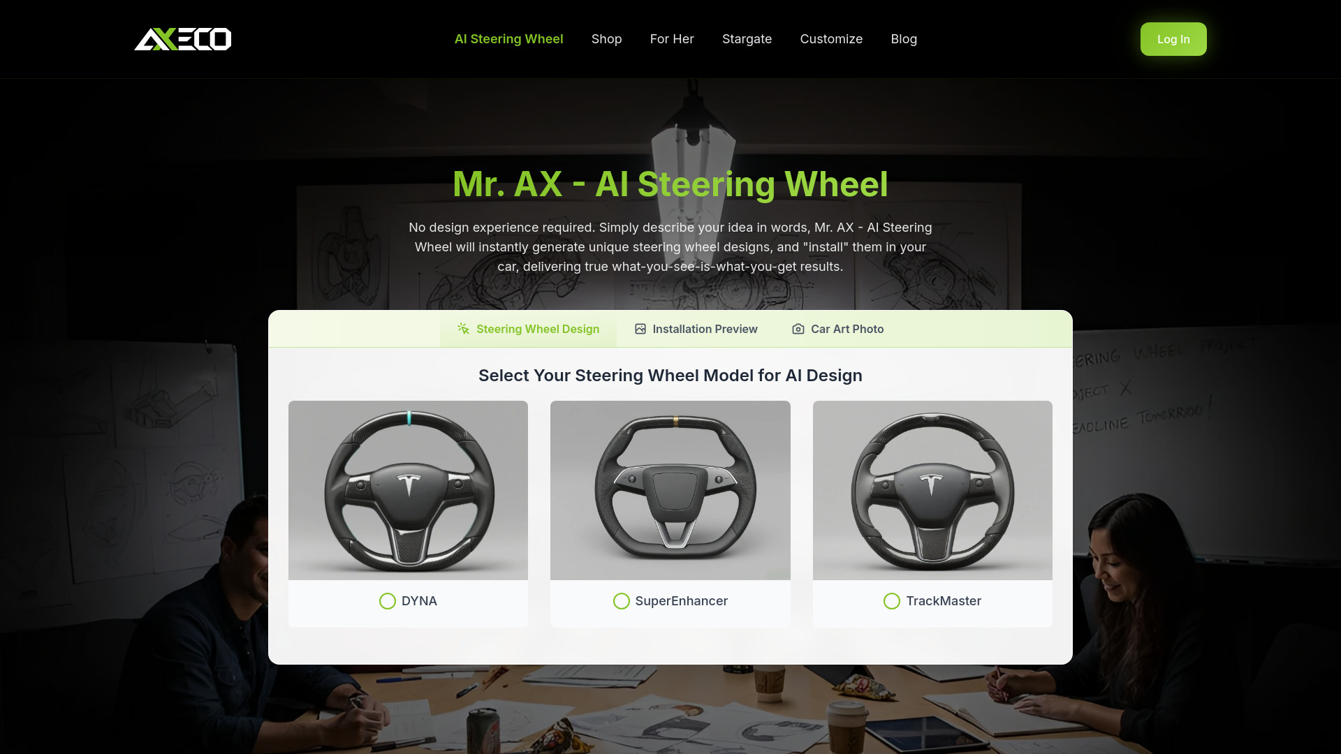 Mr. AX - AI Steering Wheel screenshot