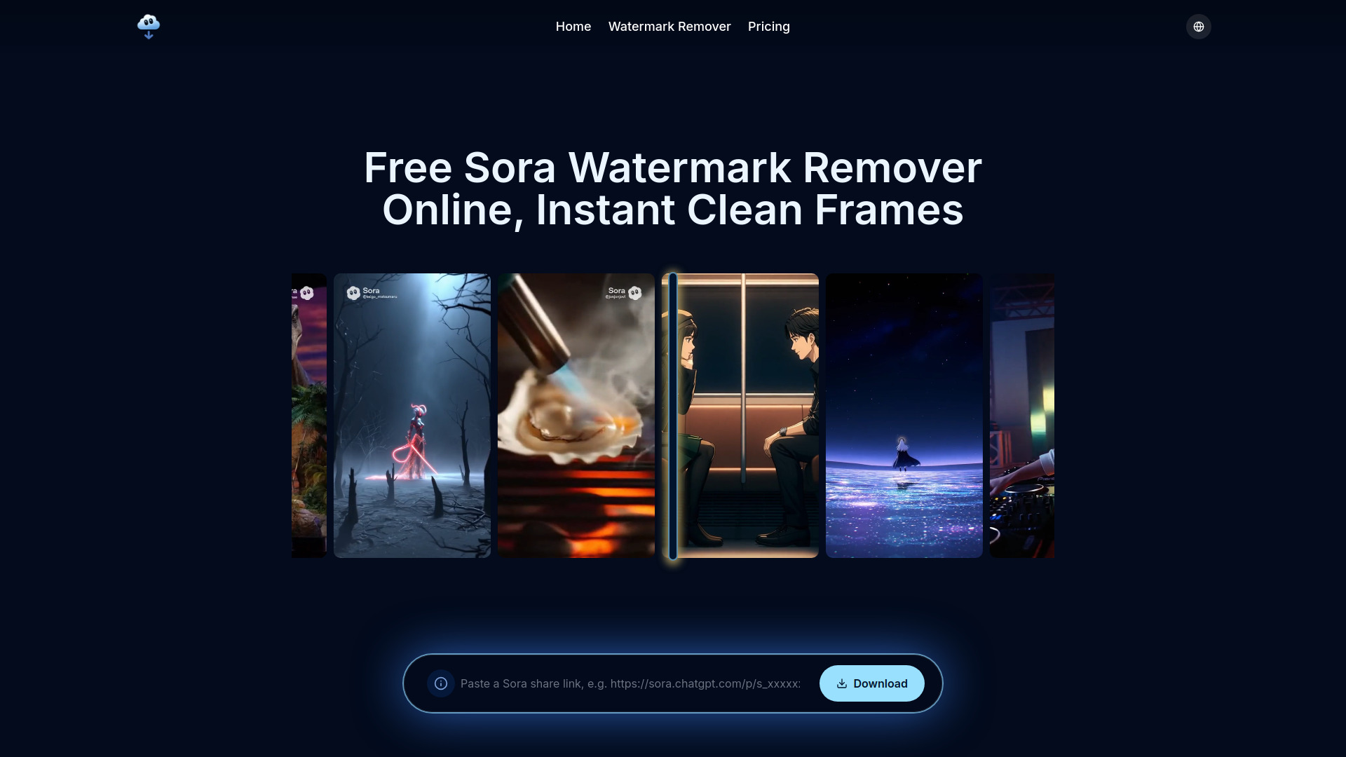 Sora Watermark Remover screenshot