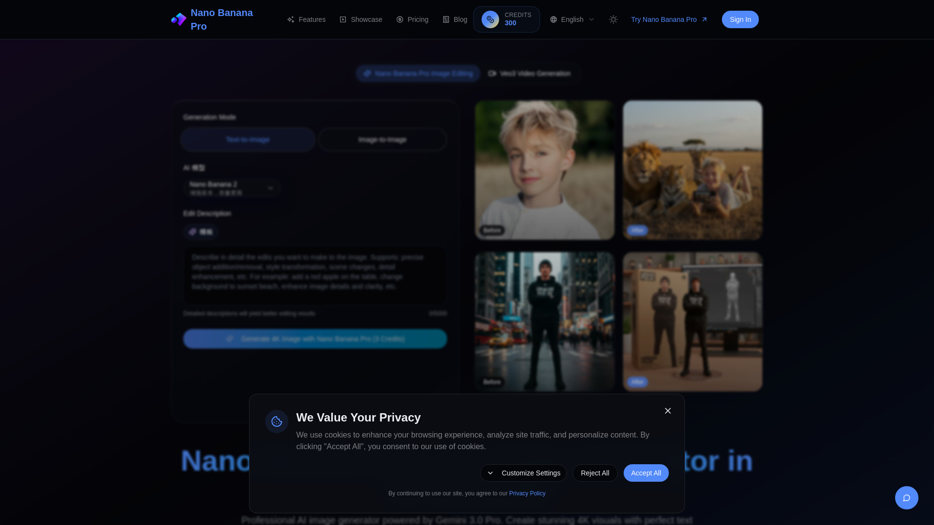 Nano Banana Pro screenshot