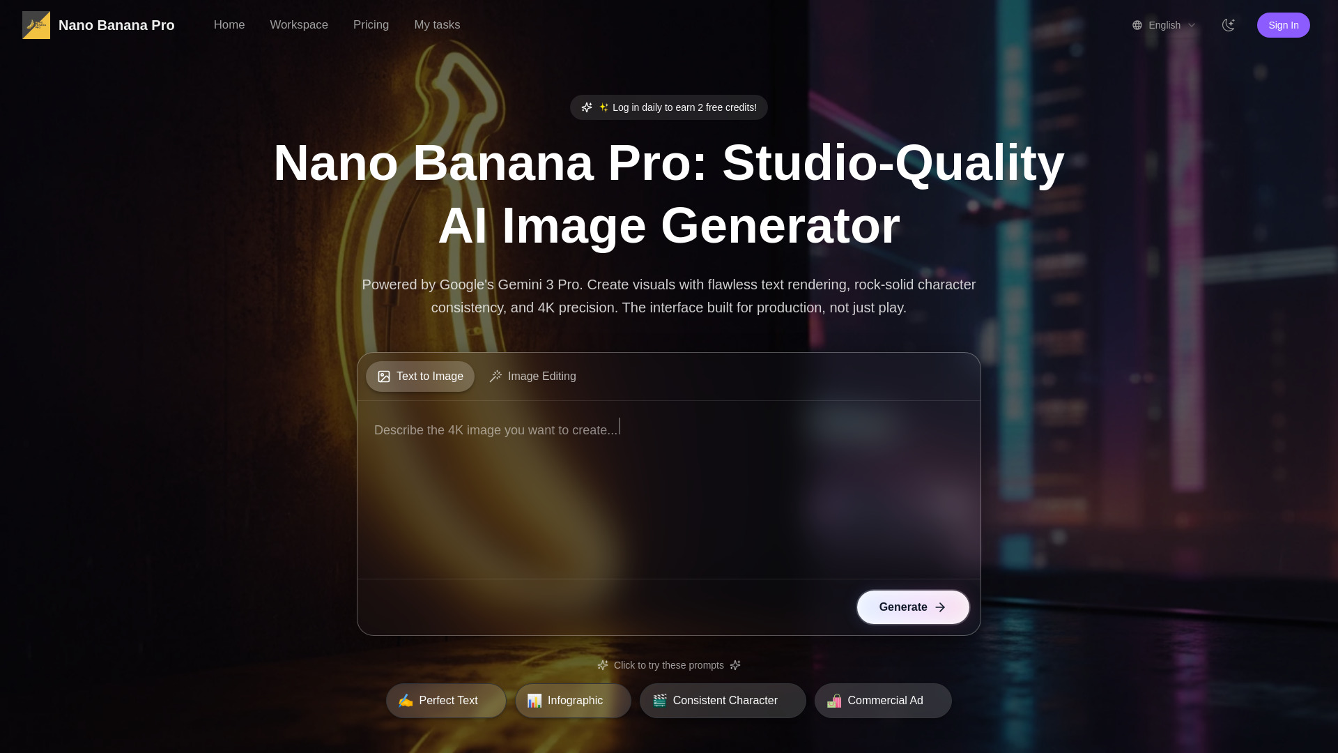 Nano Banana Pro screenshot