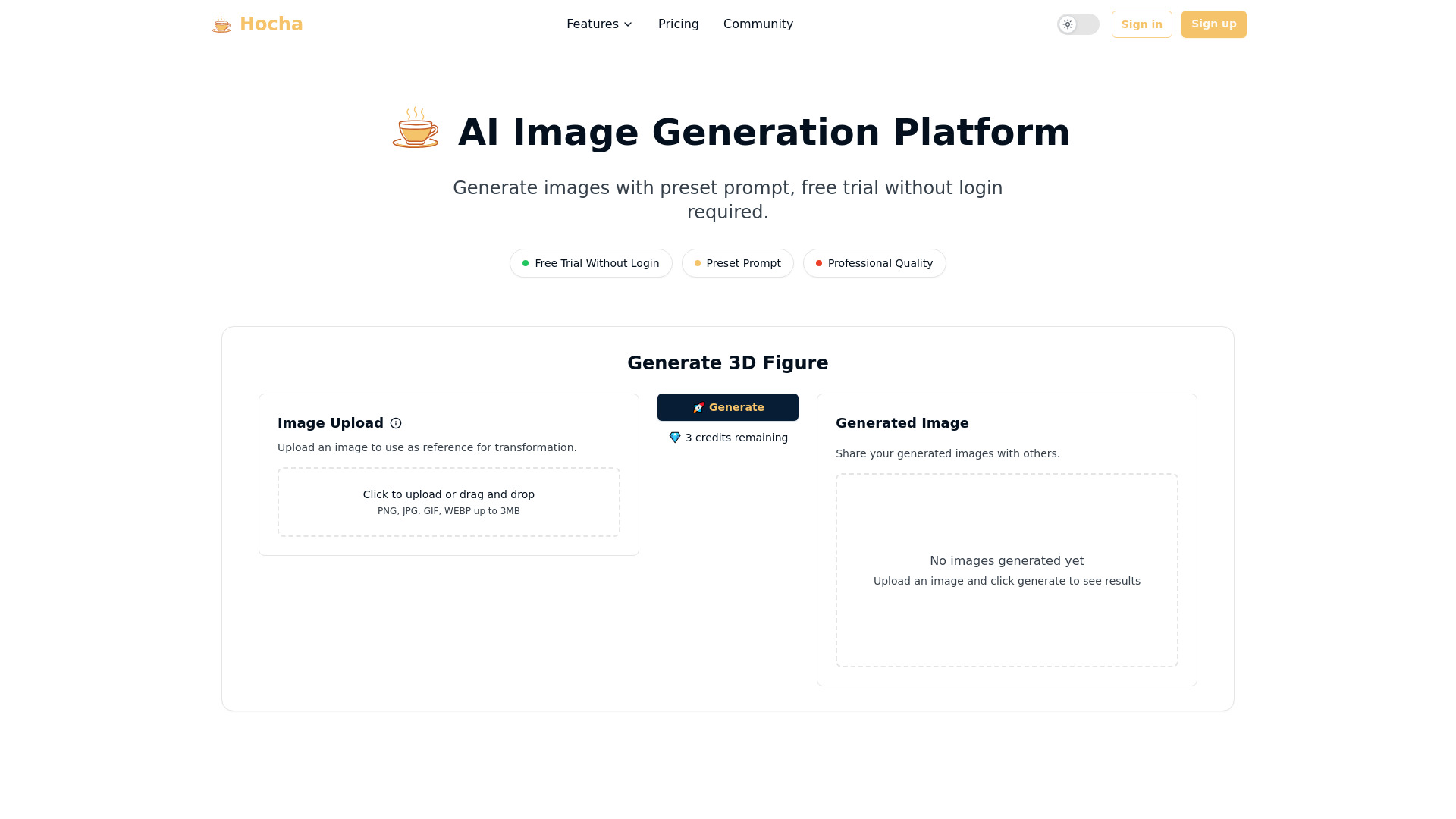 Hocha AI screenshot